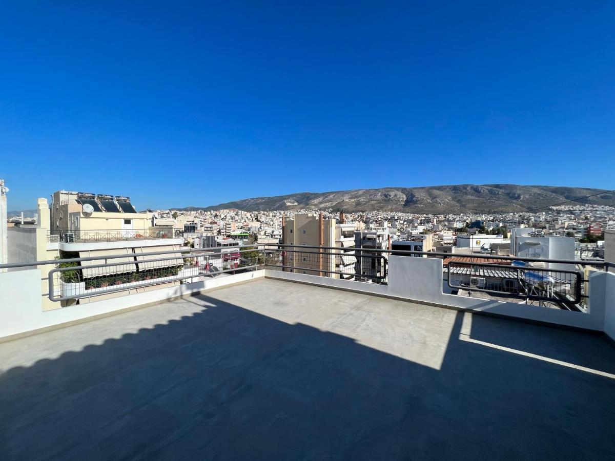 Panoramic Cityscape Maisonette In Agios Dimitrios Athens Exterior photo