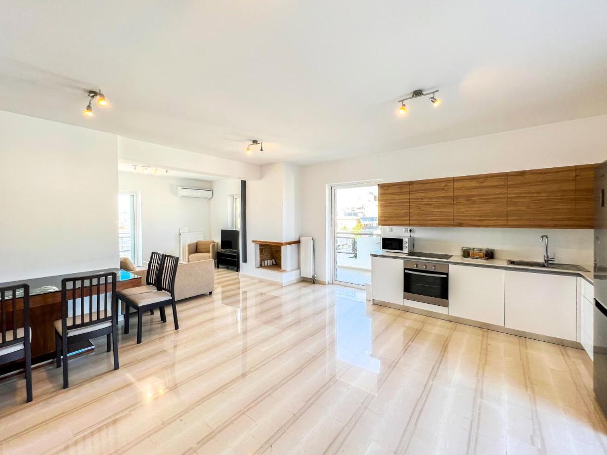 Panoramic Cityscape Maisonette In Agios Dimitrios Athens Exterior photo